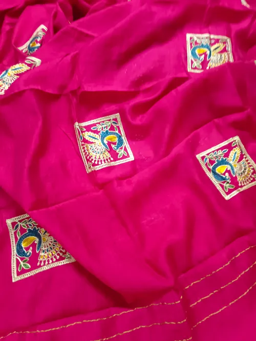 Bandhej Jam Pink - Image 3