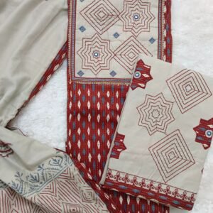 Ginny Cotton Maroon Red