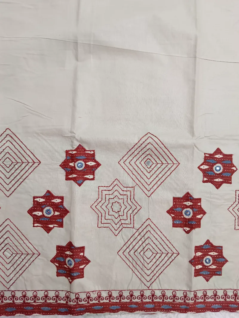 Ginny Cotton Maroon Red - Image 2