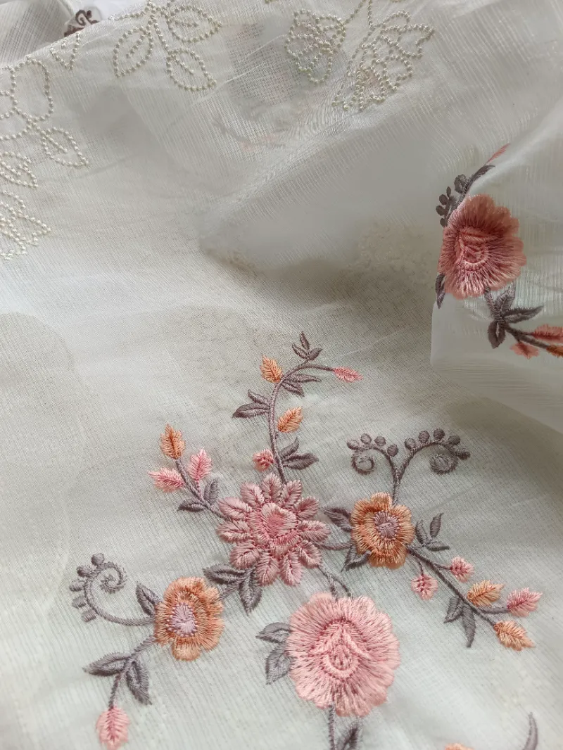 Kota Doria Cream - Image 4