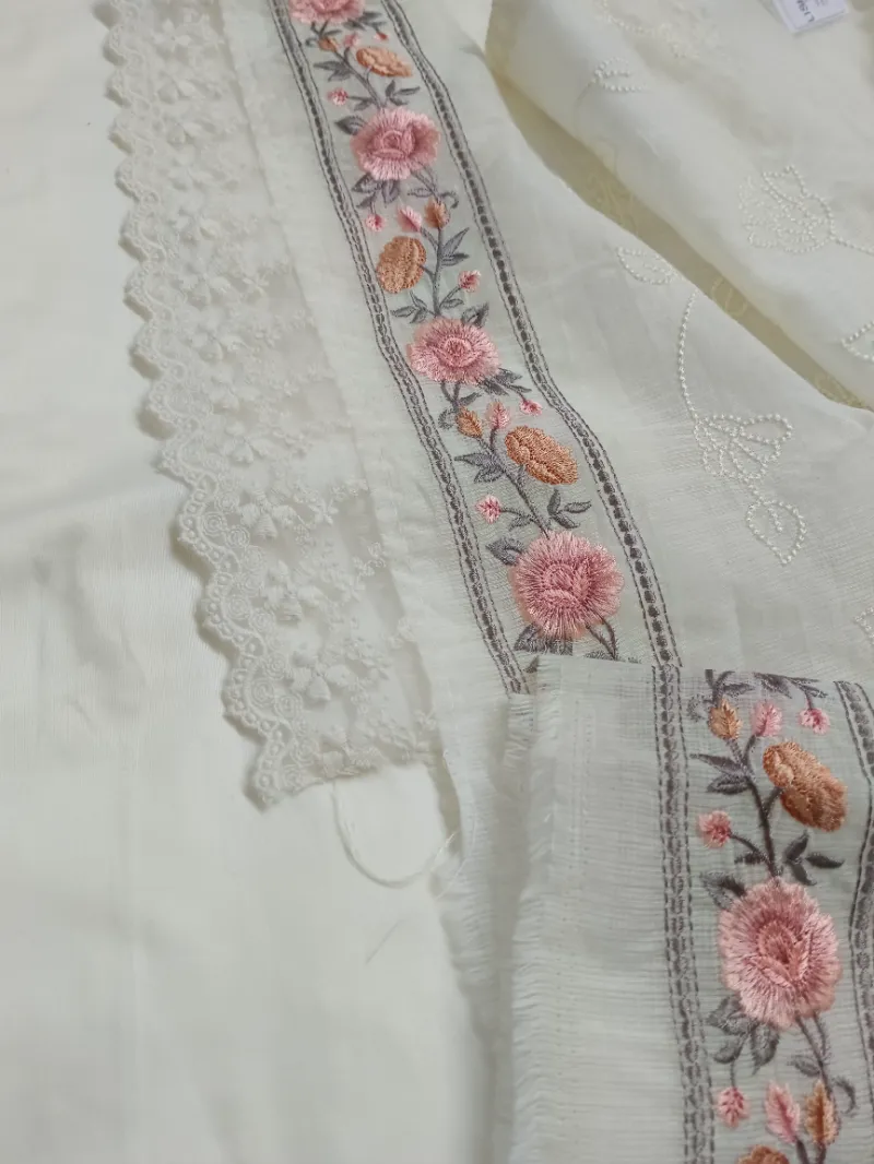 Kota Doria Cream - Image 3