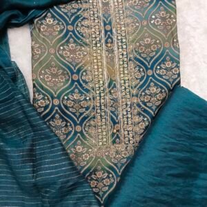 Muslin Peacock Radiant