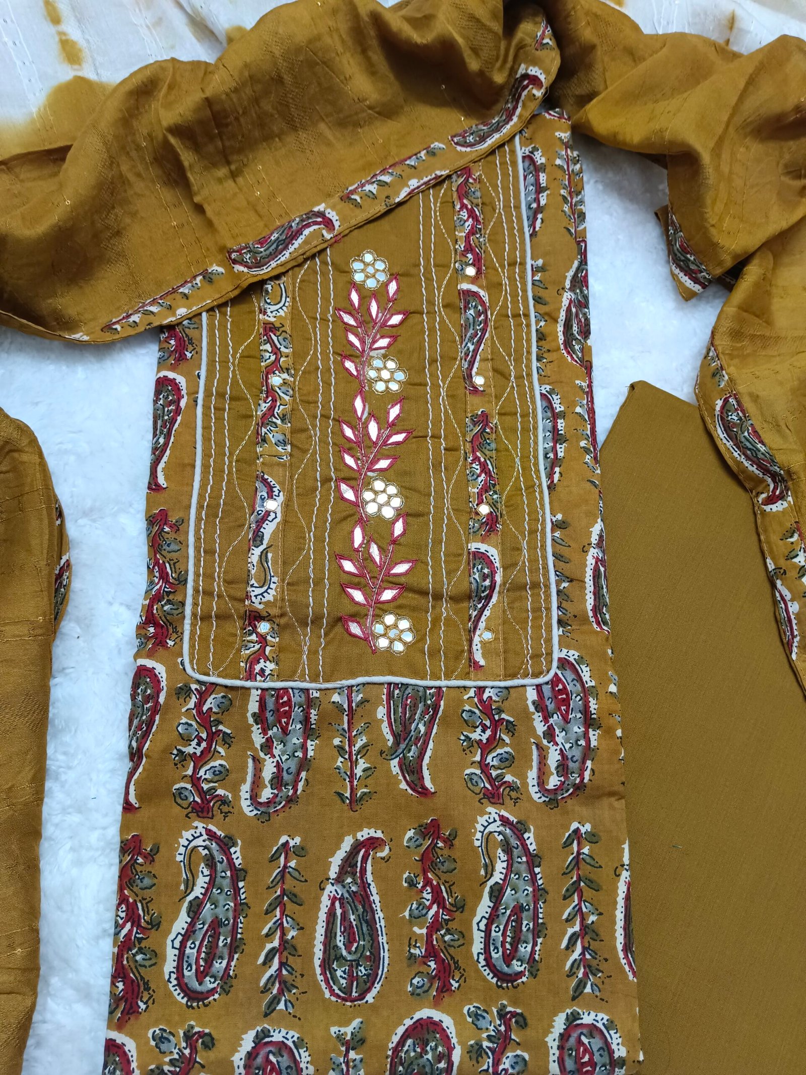 Shizuka Cotton Mustard