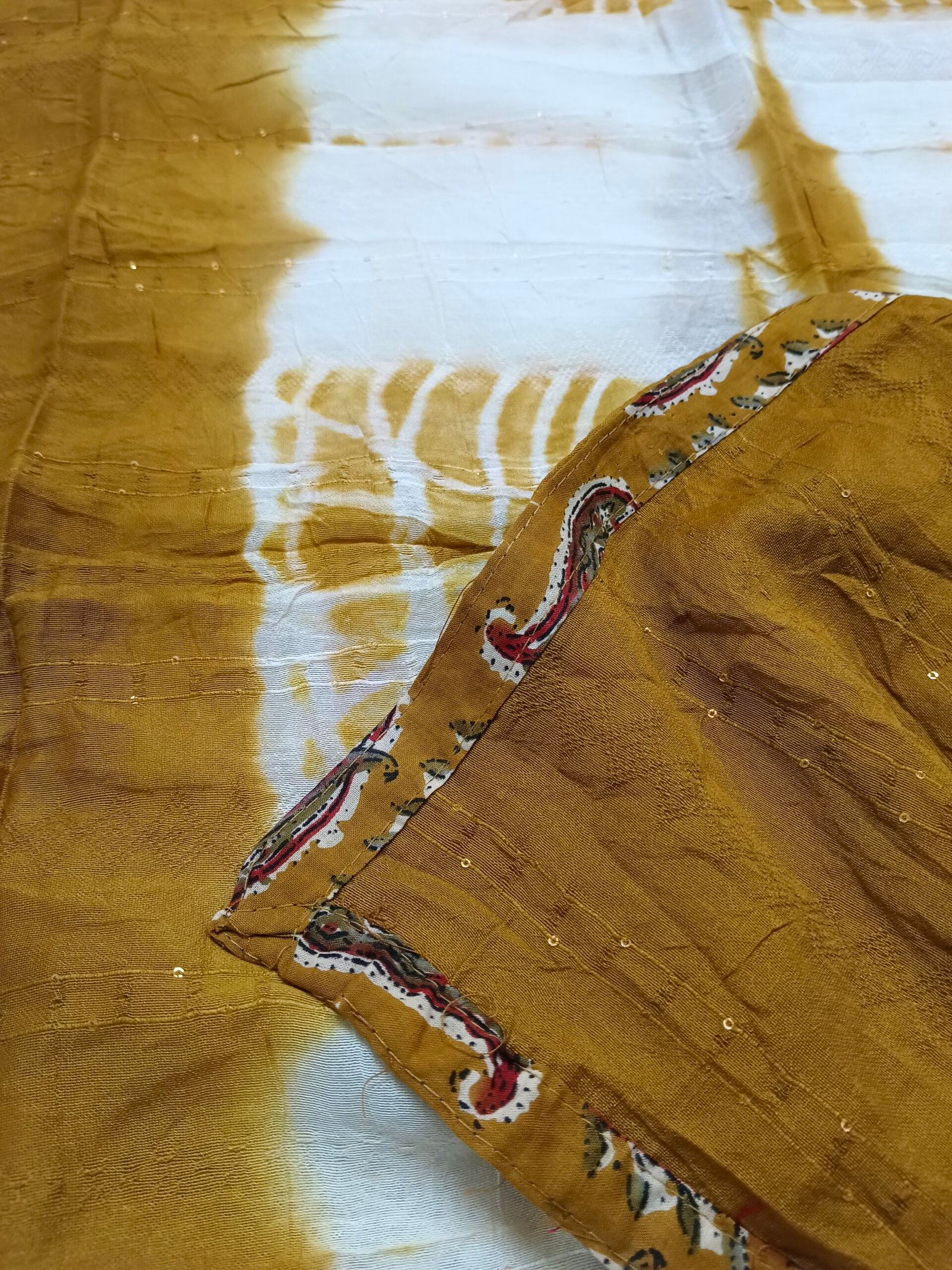 Shizuka Cotton Mustard - Image 3