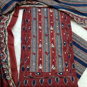 Siona Cotton Maroon Red