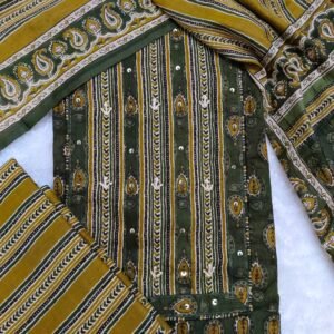 Siona Cotton Mehandi Green