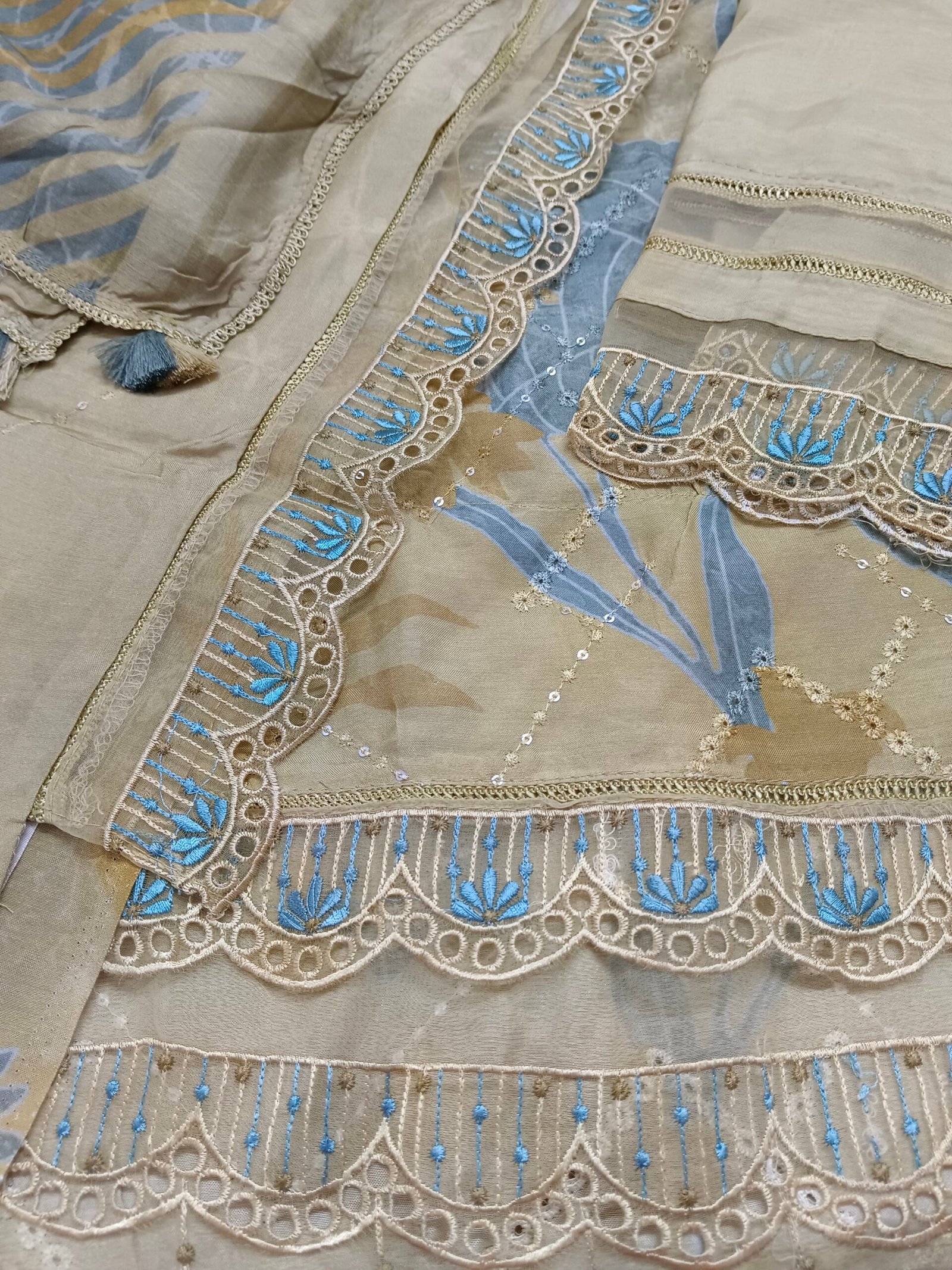 Rivaayat Muslin Olive - Image 2