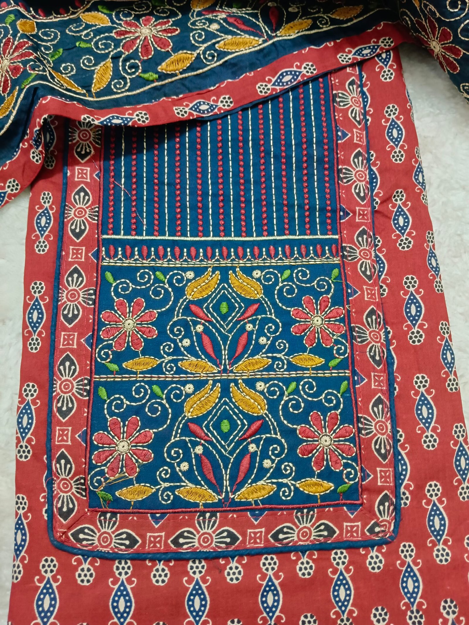 Karachi Cotton Maroon Red - Image 3